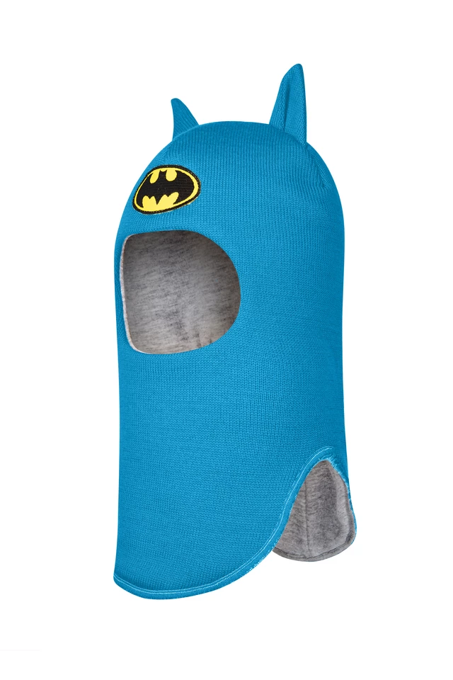 Зимова шапочка-шолом Corona.hm "Бетмен" бірюза