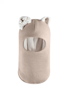 Зимова шапочка-шолом Corona.hm "Кицюня"  лате