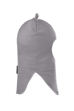 Зимняя шапочка-шлем Corona.hm "Мишутка" дымка