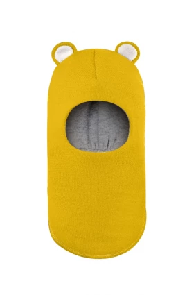 Зимова шапочка-шолом Corona.hm "Ведмедик" сонце