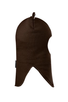 Зимняя шапочка-шлем Corona.hm ""Мишутка" шоколад