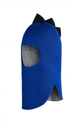 Зимняя шапочка шлем Corona.hm "Мисс Дино" электрик