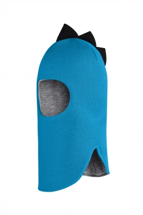 Зимняя шапочка шлем Corona.hm "Дино" бирюза