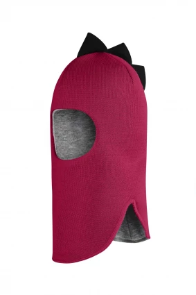 Зимова шапочка-шолом Corona.hm "Діно" ягідний