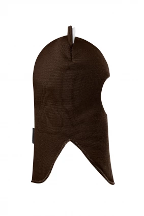 Зимова шапочка-шолом Corona.hm "Міс Левиця" шоколад