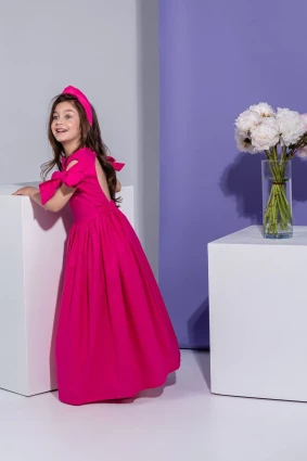 Сукня для дівчинки Corona.hm “Шарм”, малина