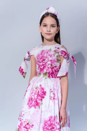 Сукня для дівчинки Corona.hm “Шарм”, півонія бордова