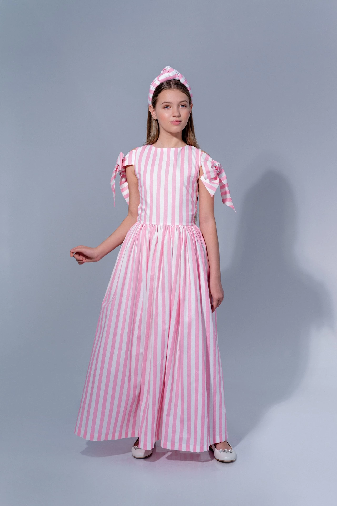 Сукня для дівчинки Corona.hm “Шарм”, рожева смужка