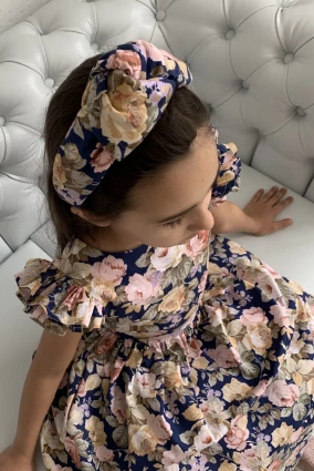 Сукня для дівчинки Corona.hm “Розкіш”, троянда вінтаж