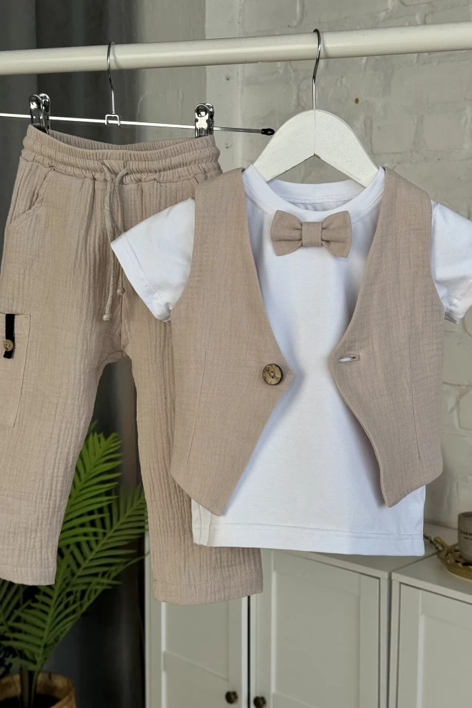 Костюм для хлопчика 'Бостон ' Латте