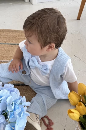 Костюм для хлопчика 'Бостон ' Блакитний