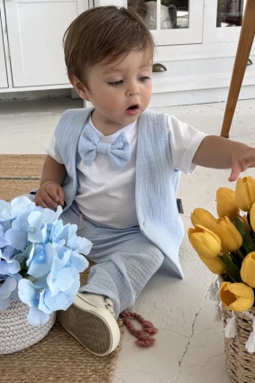 Костюм для хлопчика 'Бостон ' Блакитний