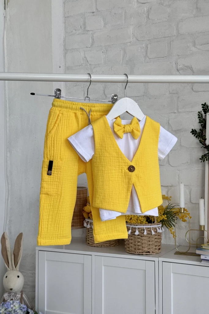 Костюм для хлопчика 'Бостон ' Жовтий