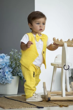 Костюм для хлопчика 'Бостон ' Жовтий