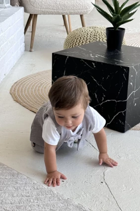 Костюм для хлопчика 'Бостон ' Сірий