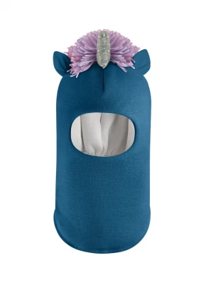 Зимова шапочка-шолом Corona.hm "Єдиноріжка" морська хвиля