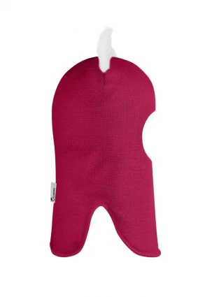 Зимова шапочка-шолом Corona.hm "Лисичка" ягідний