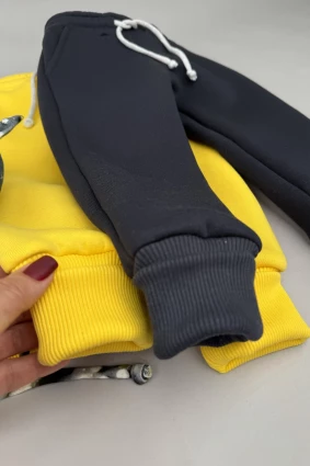 Костюм Corona.hm *Лисичка* жовтий з додатковими штанами та шапочкою (шапочка на вибір)