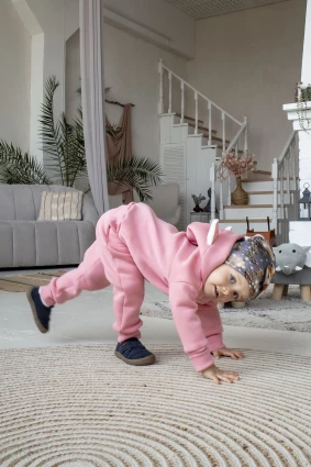 Костюм Corona.hm *Лисичка* рожева з додатковими штанами та шапочкою (шапочка на вибір)