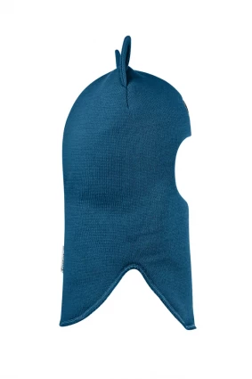 Зимняя шапочка шлем Corona.hm "Бэтмен" морская волна