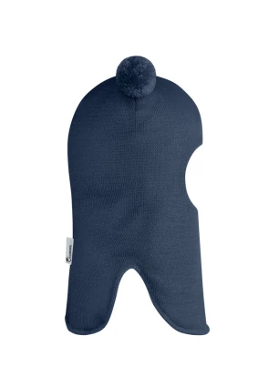 Зимова шапочка-шолом Corona.hm "Пандочка" джинс