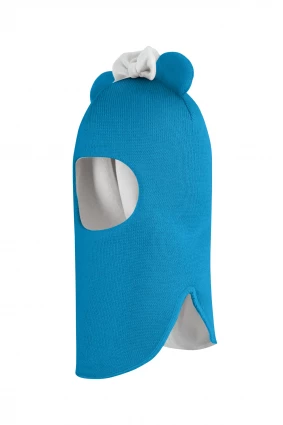 Зимняя шапочка шлем Corona.hm "Мисс Минни" бирюза