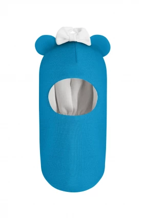 Зимова шапочка-шолом Corona.hm "Міс Мінні" бірюза