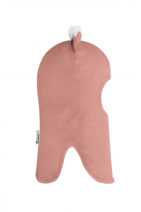 Зимова шапочка-шолом Corona.hm "Міс Мінні" пудра