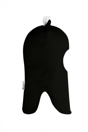 Зимняя шапочка шлем Corona.hm "Мисс Минни" на кнопочках черный