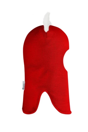 Зимова шапочка-шолом Corona.hm "Лис"  червоний