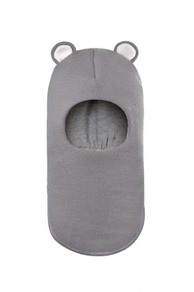 Зимова шапочка-шолом Corona.hm "Міс Ведмедиця" димка