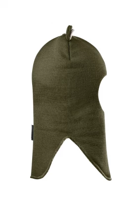 Зимова шапочка-шолом Corona.hm "Міс Ведмедиця" хакі