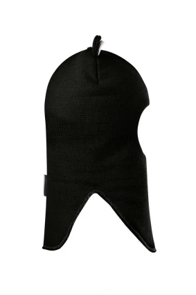 Зимова шапочка-шолом Corona.hm "Міс Ведмедиця" чорний