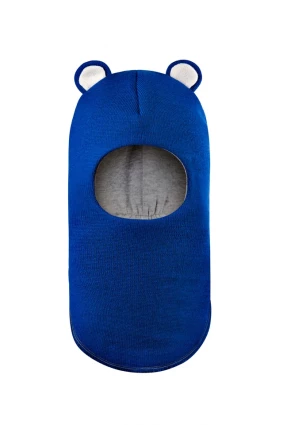 Зимова шапочка-шолом Corona.hm "Міс Ведмедиця" електрик