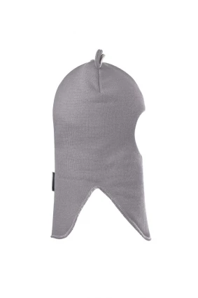 Зимова шапочка-шолом Corona.hm "Міс Ведмедиця" з кнопочками димка