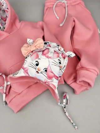 Костюм Corona.hm *Кицюня* рожевий з шапочкою (шапочка на вибір)