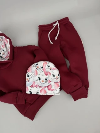 Костюм Corona.hm *Кицюня* бордо з шапочкою (шапочка на вибір)
