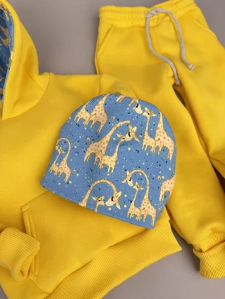 Костюм Corona.hm *Жирафчик* жовтий з шапочкою (шапочка на вибір)